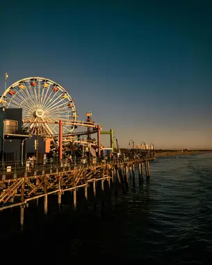Santa Monica Pier & Beach