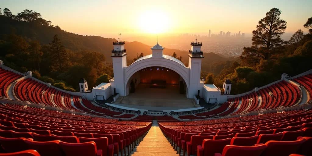 Where do concerts take place in los angeles?