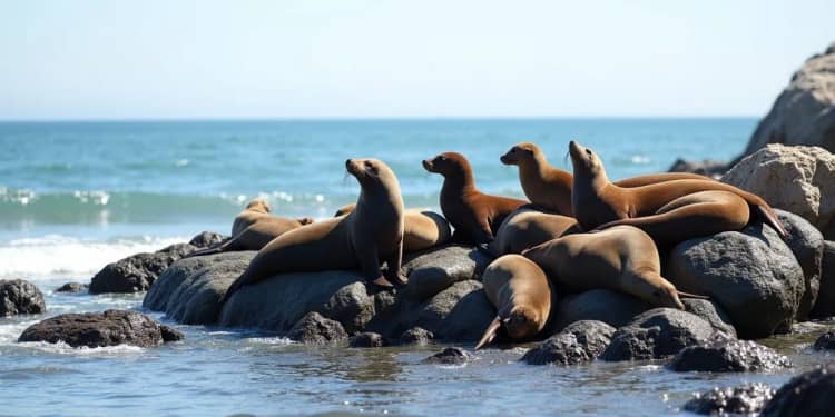 Where to see seals in los angeles?