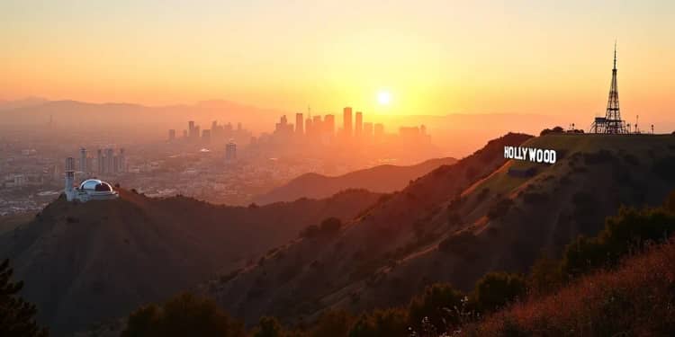 How many tourists visit los angeles each year?