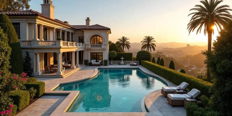 Who owns the most expensive house in beverly hills?